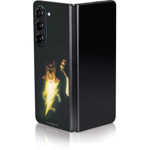 DC Comics Justice Society of America #23 Cover Painting Black Adam Original Art by Alex Ross Galaxy Z Fold5 5G Skin